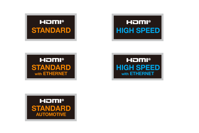 HDMI cable lebels